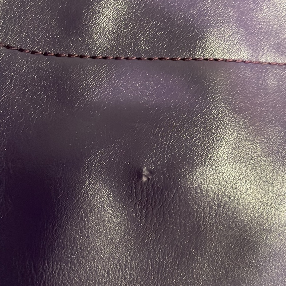 {Brooklyn Industries} Tote bag (used) color block Pink Purple - Picture 10 of 10